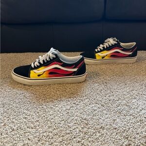 Vans Classic Black and White Sneakers